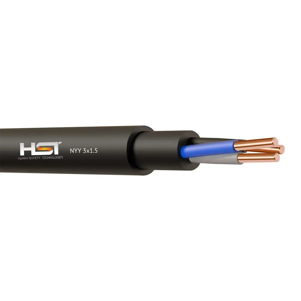 HST Elektrik kabeli  NYY   3 x 1,5