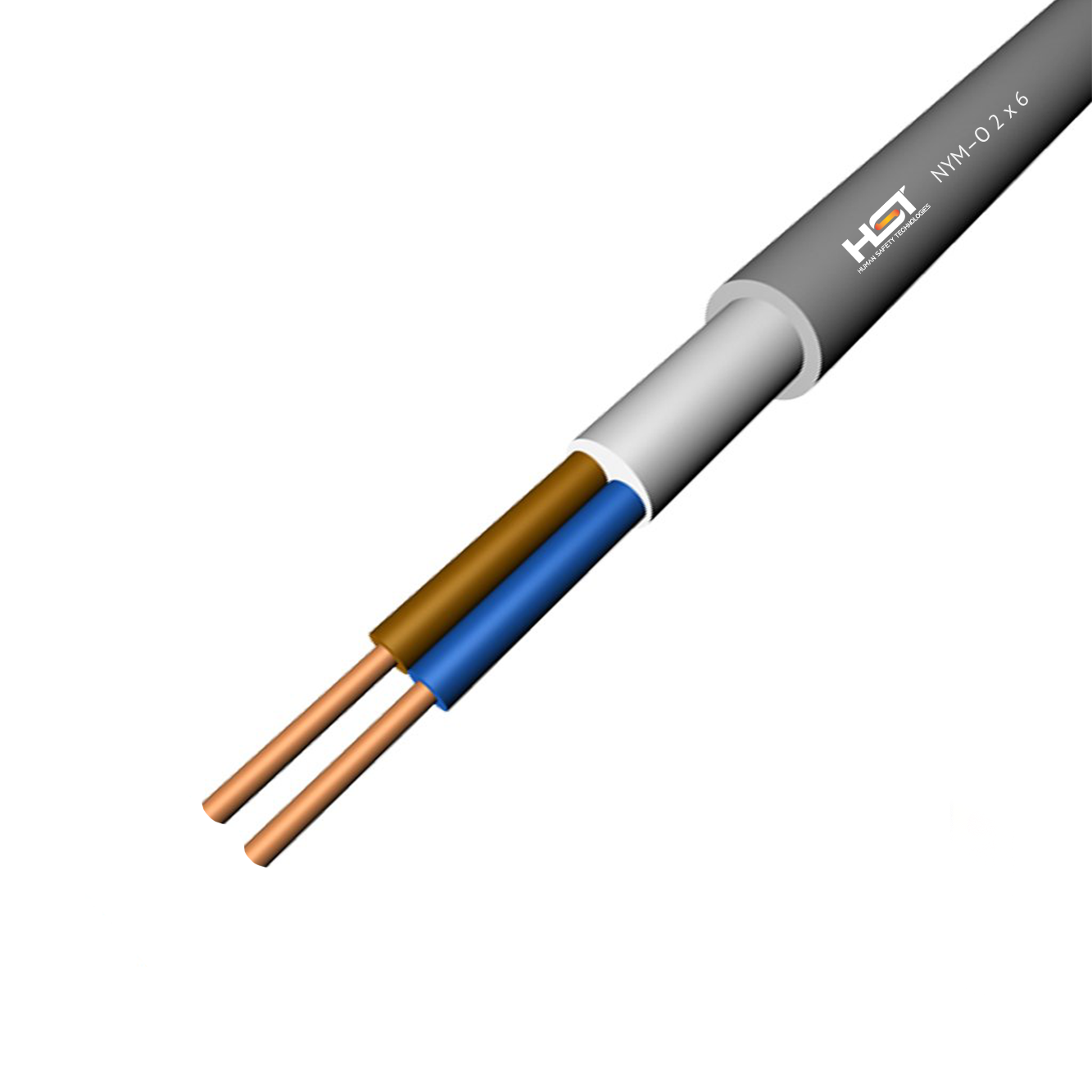 Elektrik kabeli HST NYM–O 2 х 6